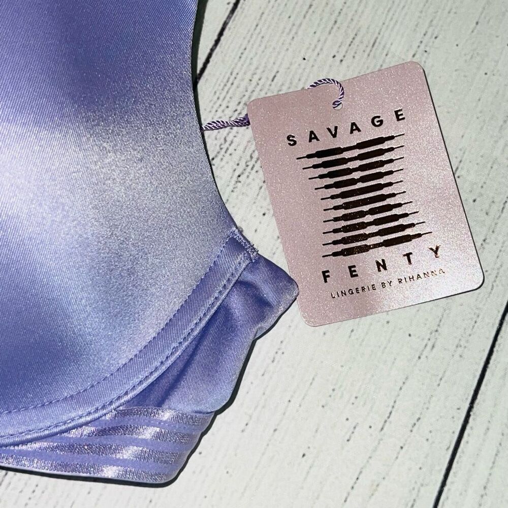 Savage Fenty Lavender T-Shirt Bra 34B - Picture 8 of 8